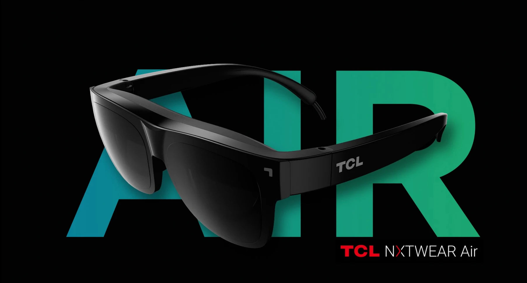 RayNeo TCL NXTWEAR AIR AR Glasses 140inch Portable HD Giant Screen Dual Full HD Micro-OLED Display Private Cinema for Phone